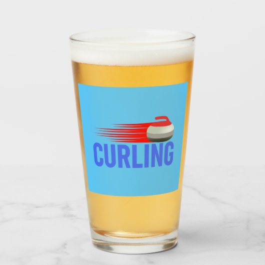 Curling Glas (Vorne (Gefüllt))