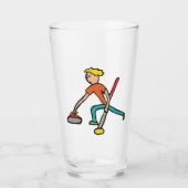 Curling Glas (Vorderseite)