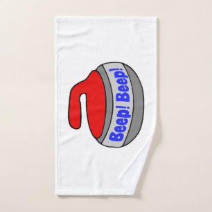 Curling Handtuch Beep! Piep!