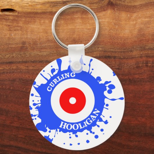 Curling Hooligan Schlüsselanhänger (Vorderseite)