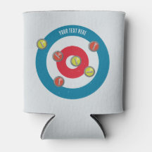 Curling House und Curling Steine oben