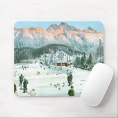 Curling in der Schweiz Mousepad (Mit Mouse)