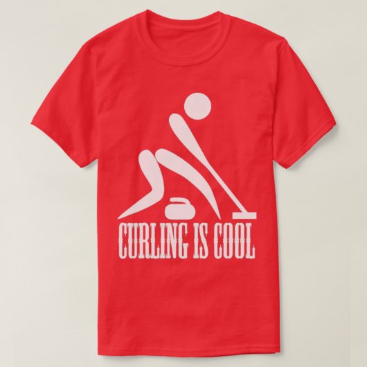 Curling Is Cool Day Paralympics Curling T-Shirt (Design vorne)