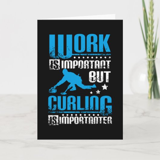 Curling ist wichtiger karte (Vorderseite)