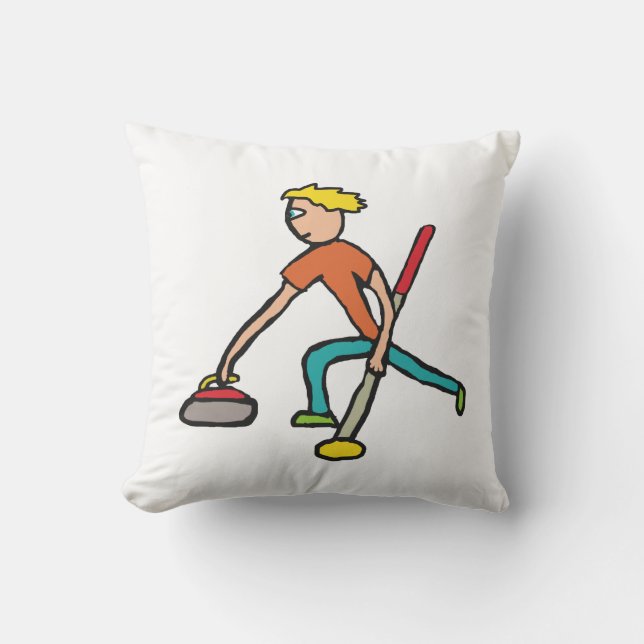 Curling Kissen (Vorderseite)