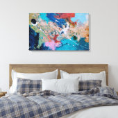 Curling Leinwanddruck (Insitu (Schlafzimmer))