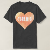 Curling-Liebe T-Shirt (Design vorne)
