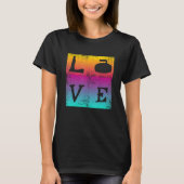 Curling Liebe T-Shirt (Vorderseite)