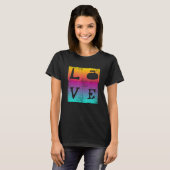 Curling Liebe T-Shirt (Vorne ganz)