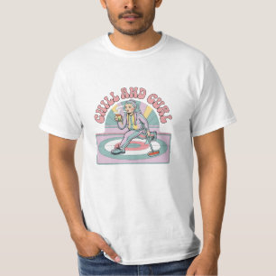 Curling Liebhaber Geschenke Idee T-Shirt