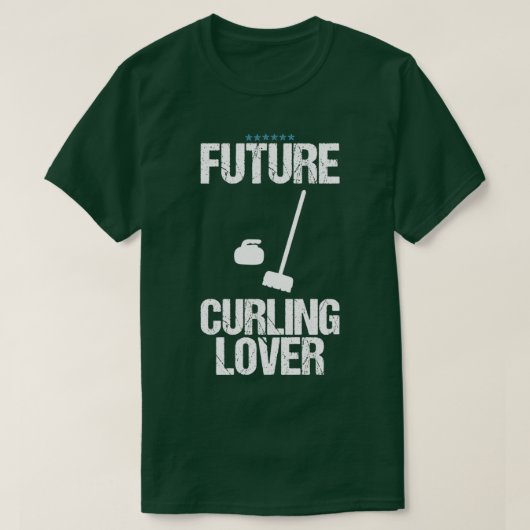 Curling Lover Funny Design für Geschenk 5 T-Shirt (Design vorne)