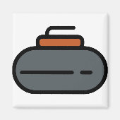 Curling Magnet (Vorne)