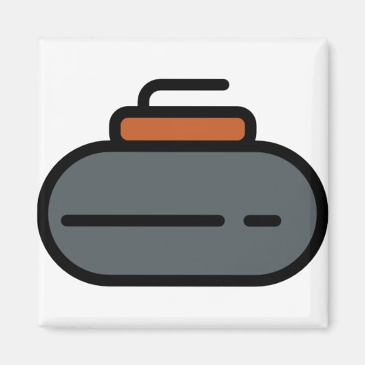 Curling Magnet (Vorne)