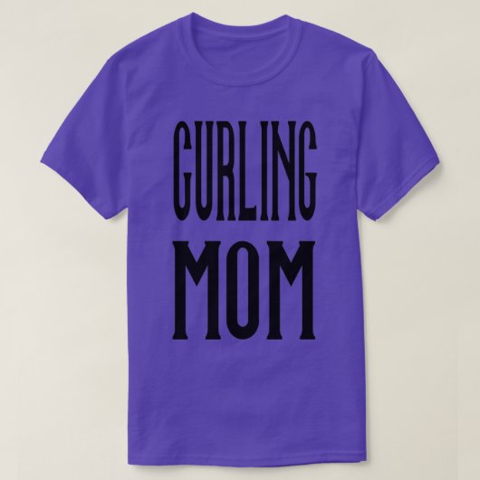 Curling Mama 1 T-Shirt (Design vorne)