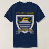 Curling Master Curling Curling T-Shirt (Design vorne)