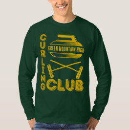 Curling, Name des Schulklub-Teams T-Shirt