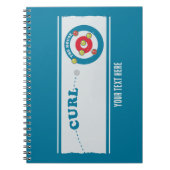 Curling Notizblock (Vorderseite)