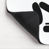 Curling Piktogramm Mousepad (Ecke)