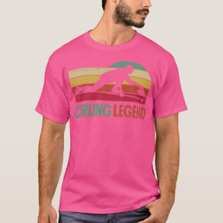Curling Player Curler Curling Legend T-Shirt