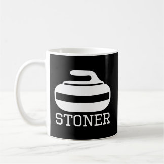 Curling Player Fan Stoner Curling Kaffeetasse