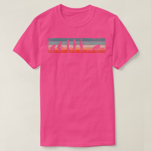 Curling Player für eine Curler-Evolution T-Shirt (Design vorne)