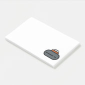 Curling Post-it Klebezettel (angewinkelt)