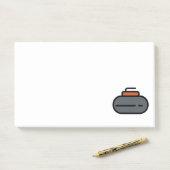 Curling Post-it Klebezettel (Auf Schreibtisch)