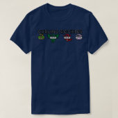Curling Rockers T-Shirt (Design vorne)