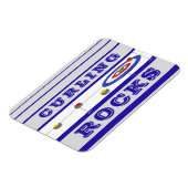 Curling Rocks Magnet (Linke Seite)