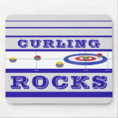 Curling Rocks Mousepad (Vorne)