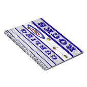 Curling Rocks Notizblock (Rechte Seite)