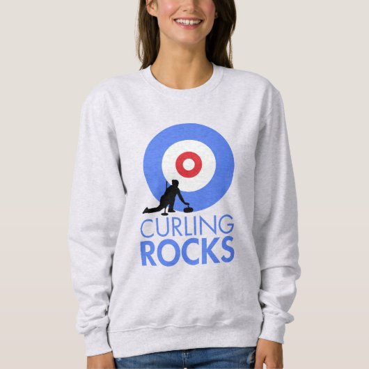 Curling Rocks Sweatshirt (Vorderseite)