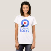 Curling Rocks T-Shirt (Vorne ganz)