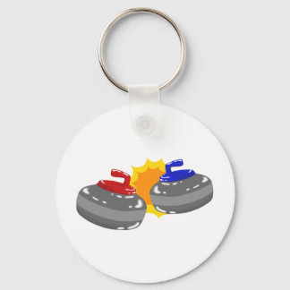 Curling Schlüsselanhänger