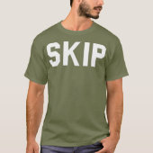 Curling Skip Position T-Shirt (Vorderseite)