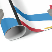 Curling Sport Geschenkpapier (Rolleneckpunkt)