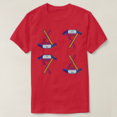 Curling Sport Set Pack T-Shirt (Design vorne)