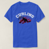 Curling Sports Lover T-Shirt (Design vorne)