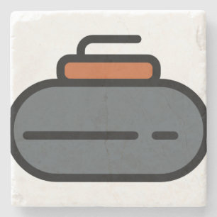 Curling Steinuntersetzer