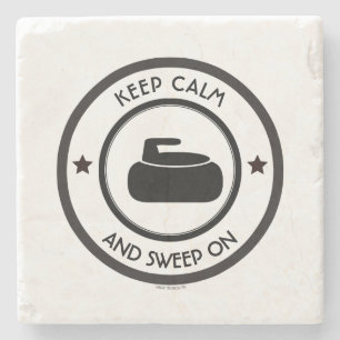 Curling Steinuntersetzer