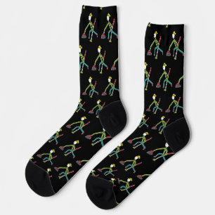 Curling-Stockmann Socken
