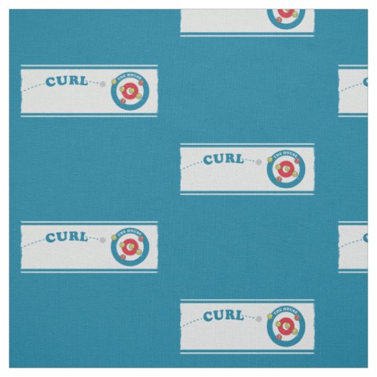 Curling Stoff (Muster)