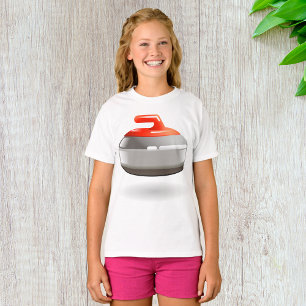 Curling Stone Girls T - Shirt