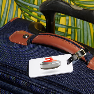 Curling Stone Luggage Tags Gepäckanhänger