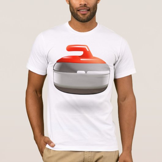 Curling Stone Mens T - Shirt (Vorderseite)
