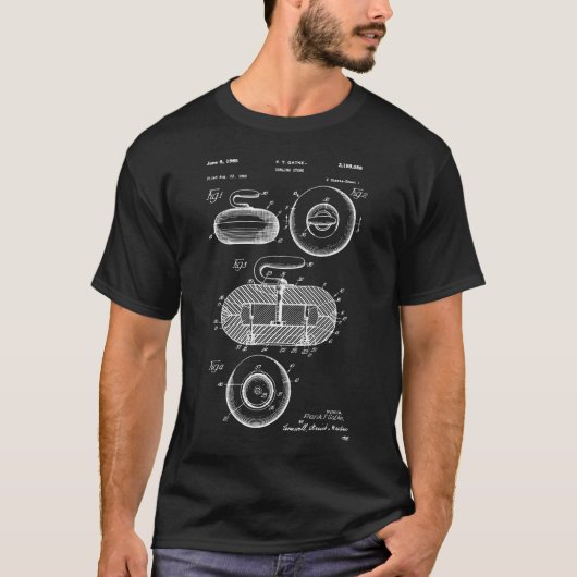 Curling Stone Patent T-Shirt (Vorderseite)