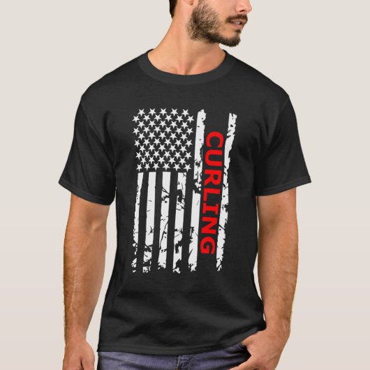 Curling T-Shirt (Vorderseite)