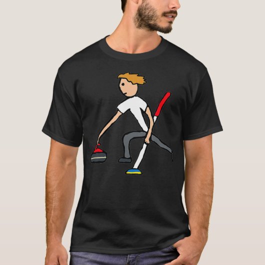 Curling T-Shirt (Vorderseite)