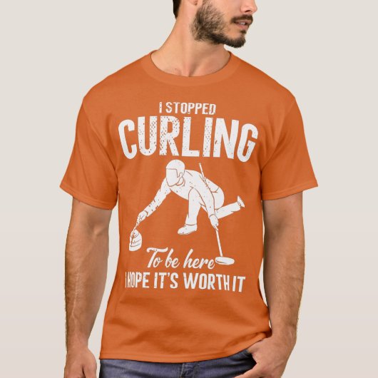 Curling T-Shirt (Vorderseite)