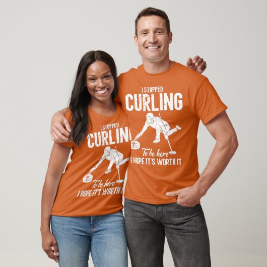 Curling T-Shirt (Unisex)